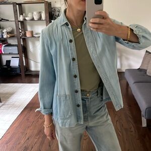 Vintage Light Blue Denim Jacket